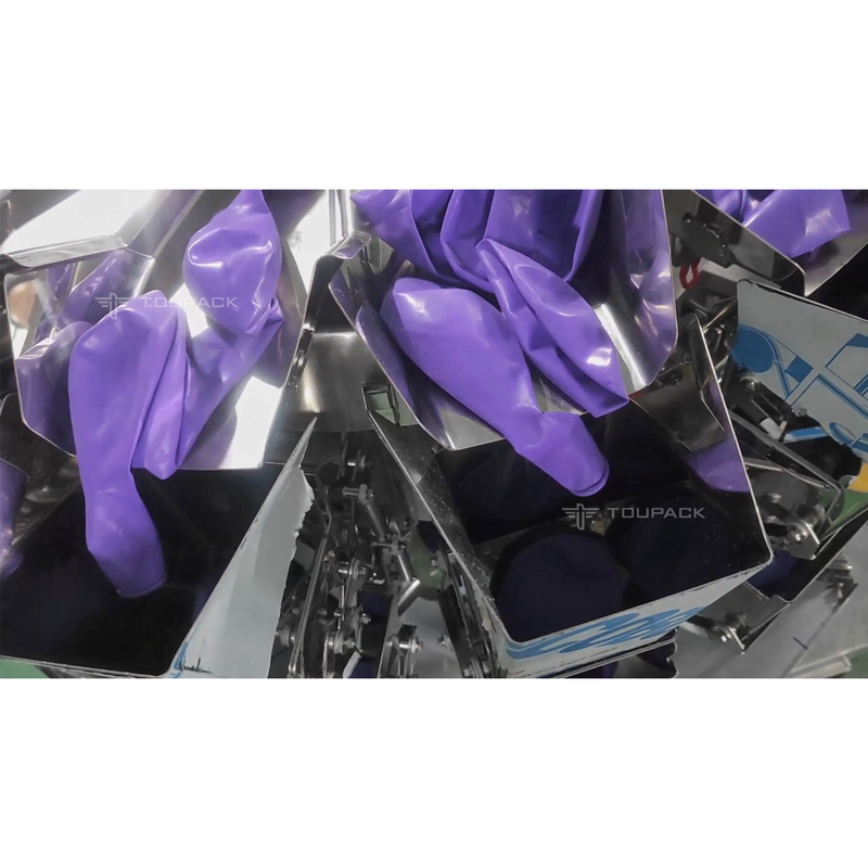 包装機械を数えるMultiheadの計重機の重量を量る気球高精度な自動50部分の15pieces 5piecesの