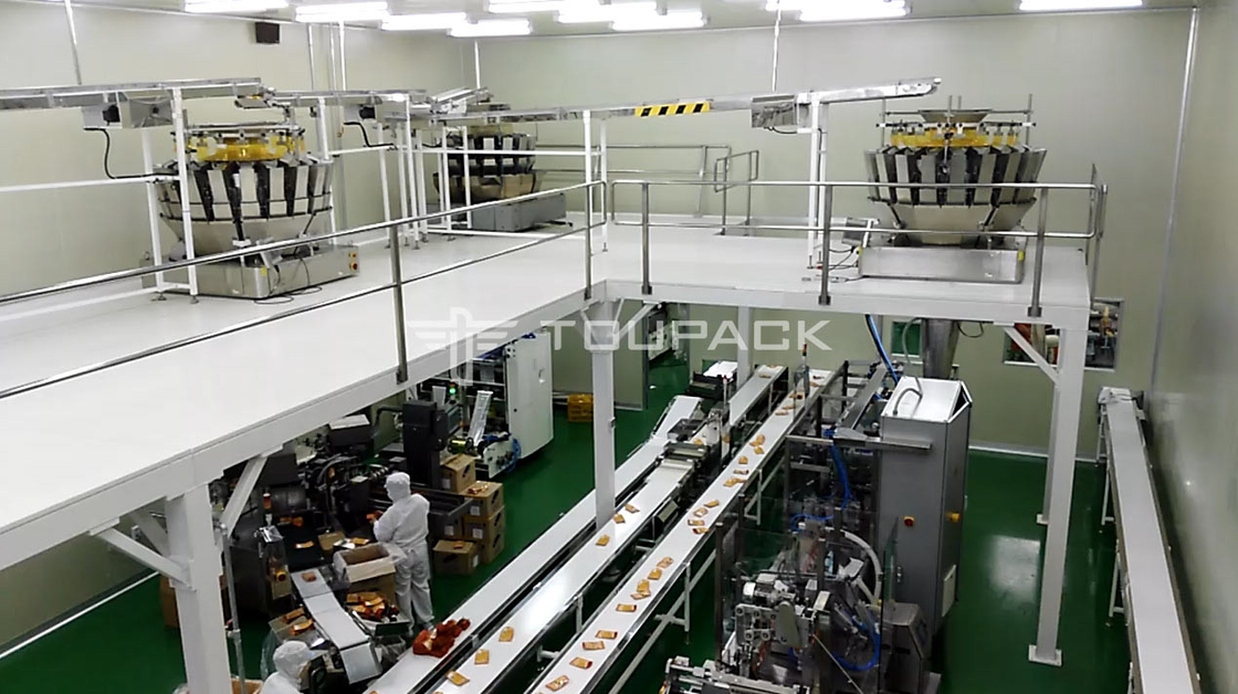 自動カウントの枕袋のPremade Doypack粘着性くまキャンデーのための満ちる包装機械