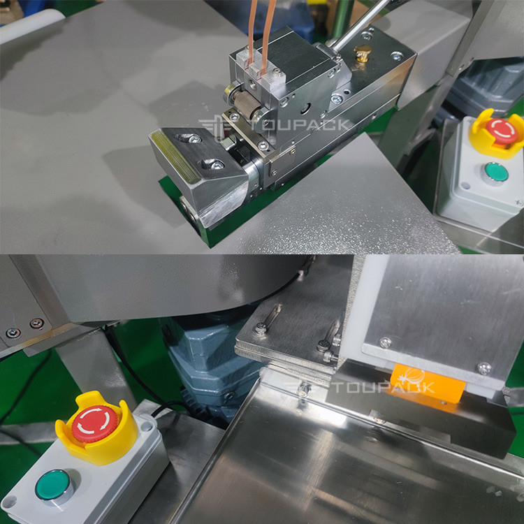 半自動シトラスネットバッグ包装機 甘いジャガイモ オレンジ メッシュバッグ 果物包装機