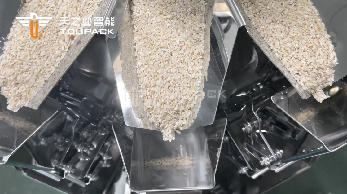 14 バケツ オートマティック マルチヘッド 秤 1kg 2kg 5L 穀物 食品 穀物 米袋 梱包機