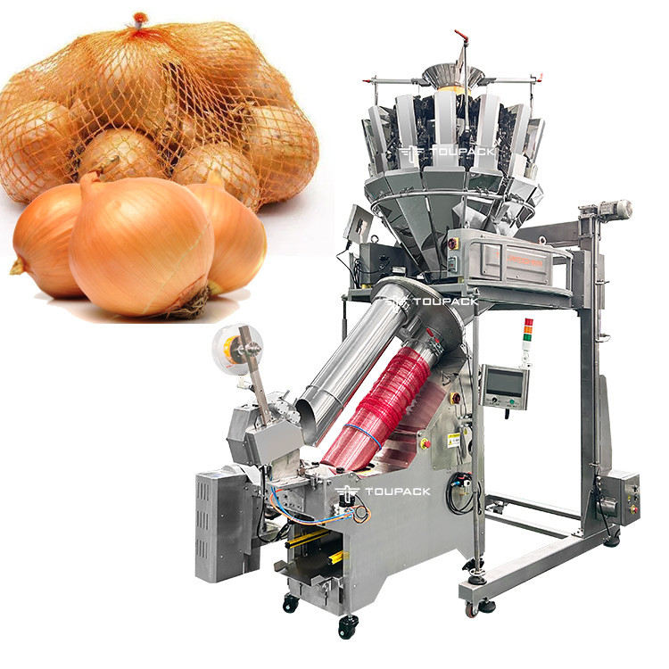 オートマティック ポテト メッシュ バッグ クリッピング パッキング マシン 果物 野菜 ネットワーク バッグ パッキング マシン