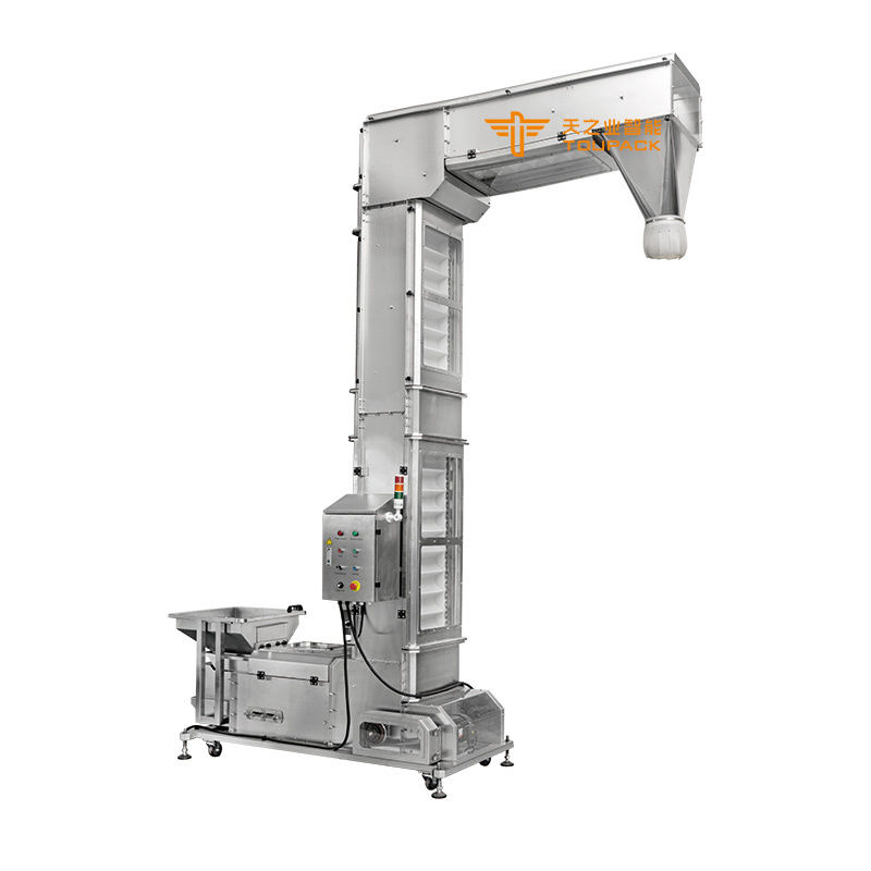 高容量食品グレード垂直リフターエレベーターZ型バケットコンベア（砂糖/穀物用）