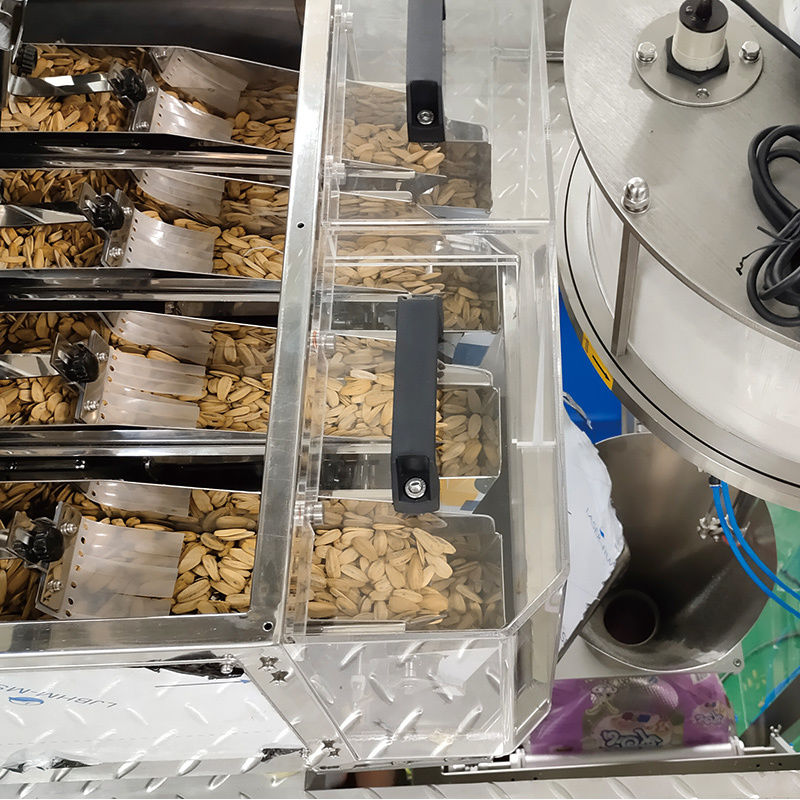 自動200g 300g 500g 垂直形 詰め込み 封印 包装 機械 粉末 詰め込み 機械 ドイパック バッグ 乳酪 タンパク質 粉末 梱包 機械