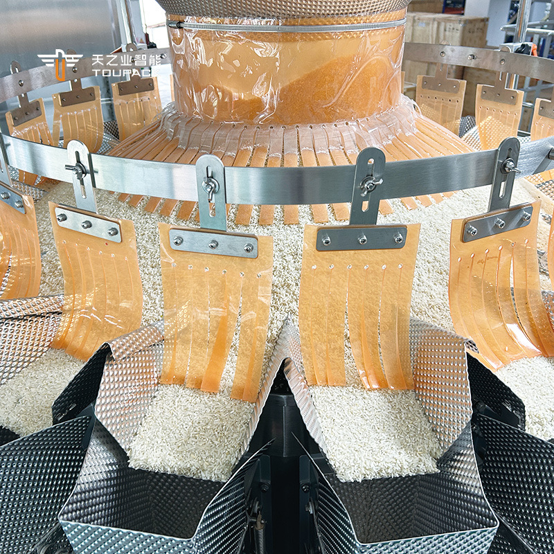 オートマティック ピスタチオ ポップコーン コーンフレーク 焼き ピーナッツ パッキング マシン カシューナッツ 多頭重量パッキング マシン