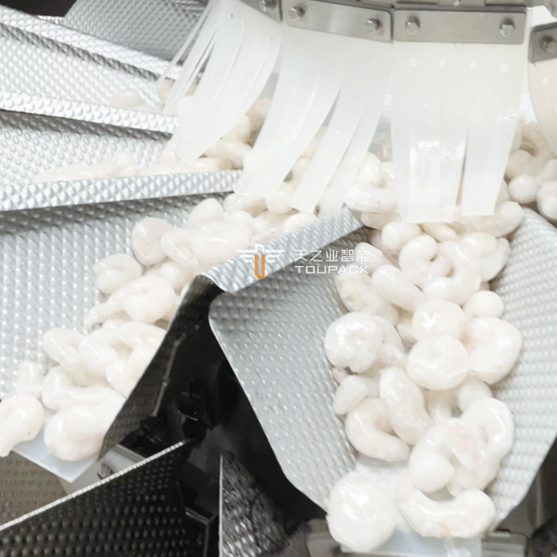 1kg 2kg チキン 鶏肉 ナゲット 翼 肉 プリメイド ポケット 多頭式 秤 スタンドアップ ポケット ローータリー フイル シール 梱包機