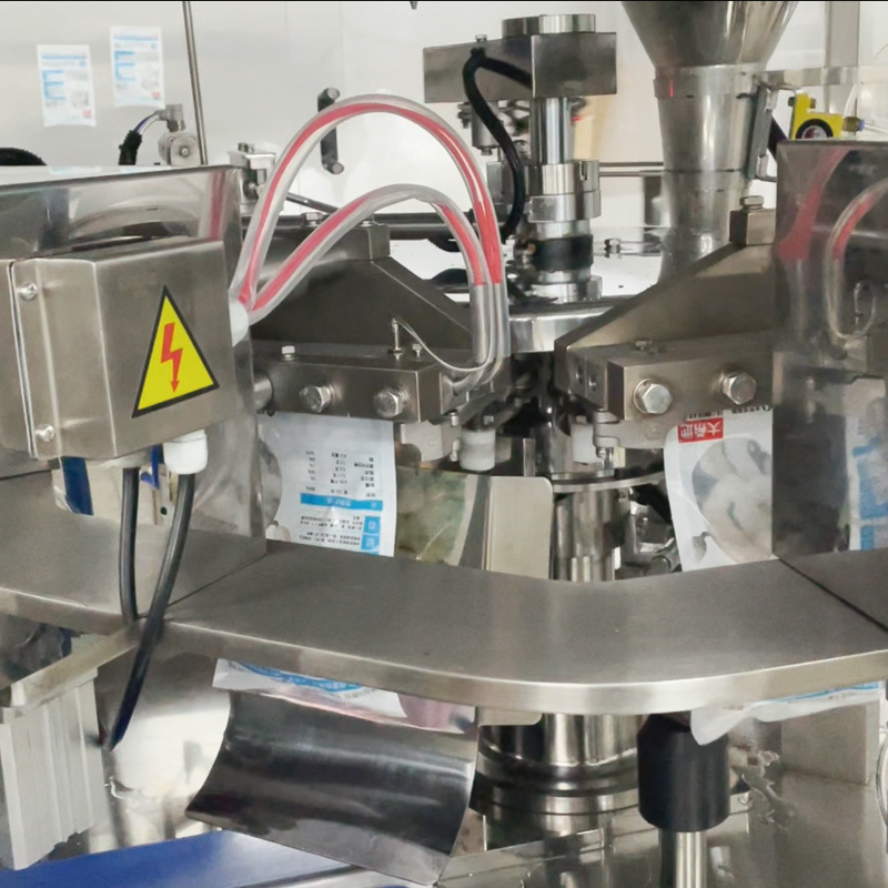 1kg 2kg チキン 鶏肉 ナゲット 翼 肉 プリメイド ポケット 多頭式 秤 スタンドアップ ポケット ローータリー フイル シール 梱包機