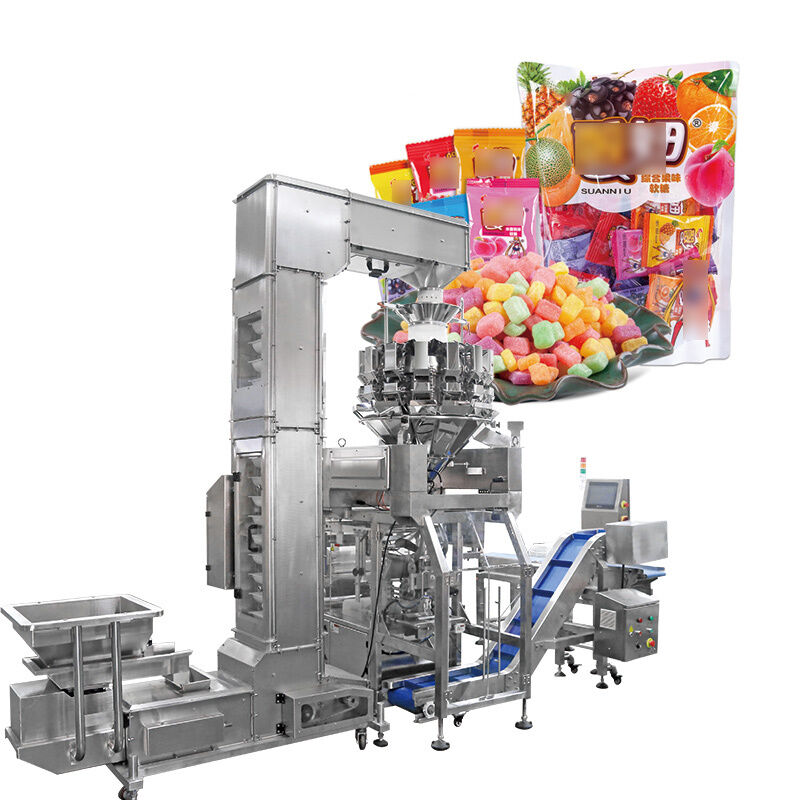 High Precision Flower Multihead Weigher Fully Automatic Spices Vertical Form Fill Seal Machine (vffs) with Multihead Weigher