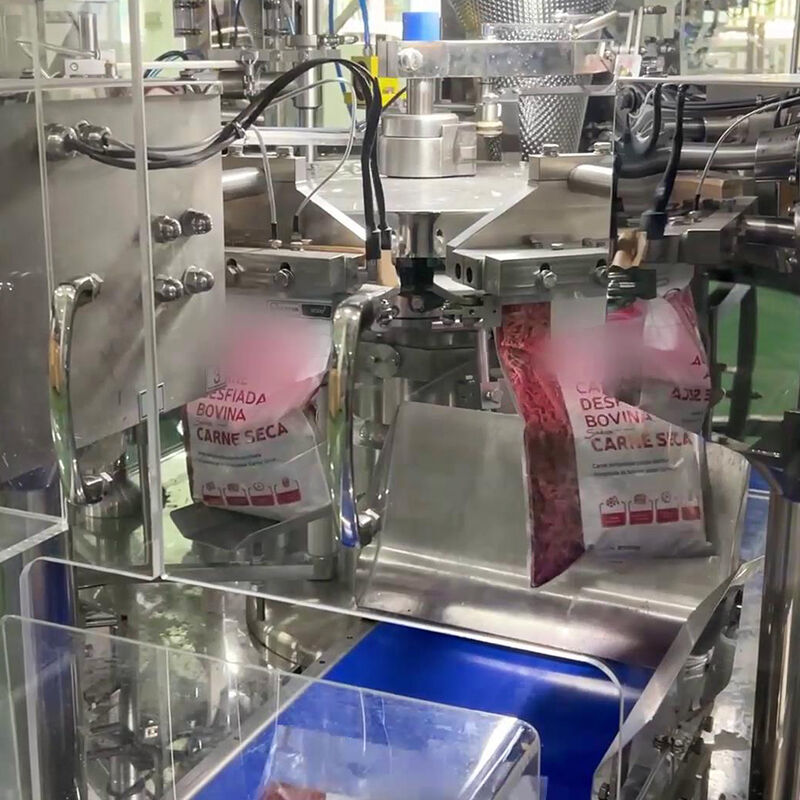 食品級 オートマティック ドイパック バッグ フライチンミックス サラダ 計量 詰め込み 梱包機 冷凍海鮮品 梱包機