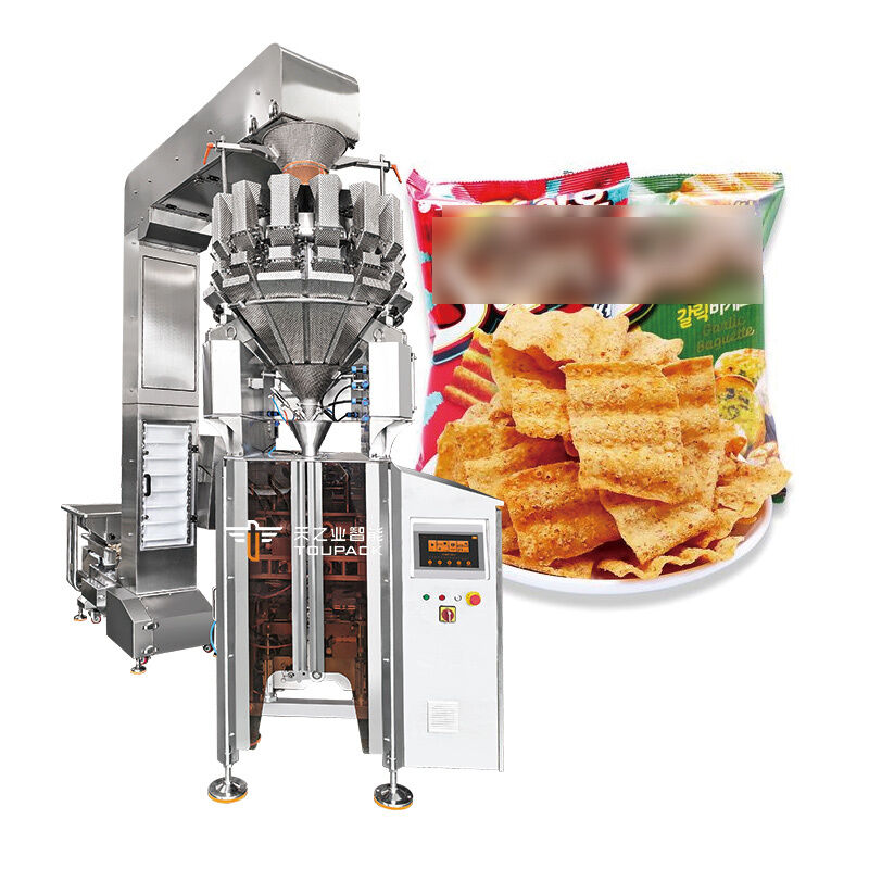 食品包装用自動VFFS包装機 多頭重量器 20~200パック/分 高精度重量システム