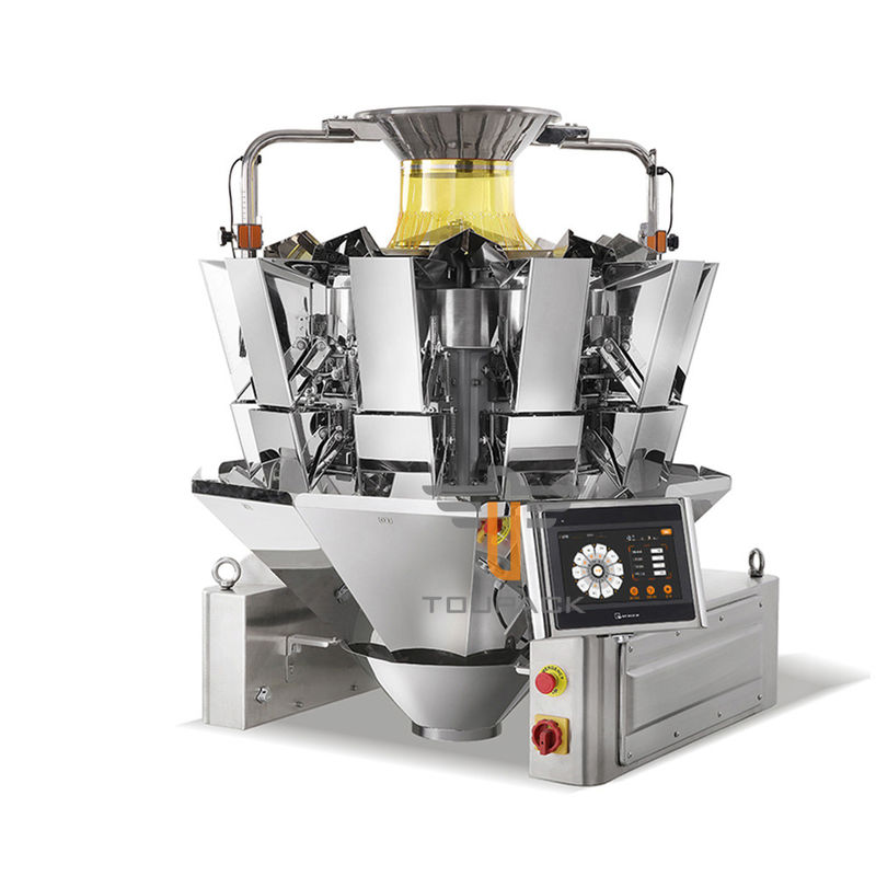 立場の袋のための0.8L 80WPMのスナックの包装機械コンベヤーのパッキング機械