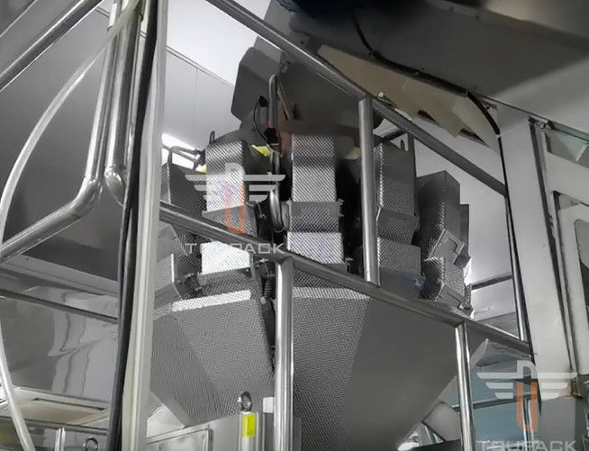TOUPACK凍結する鶏のための2ステージのデジタルの金属探知器