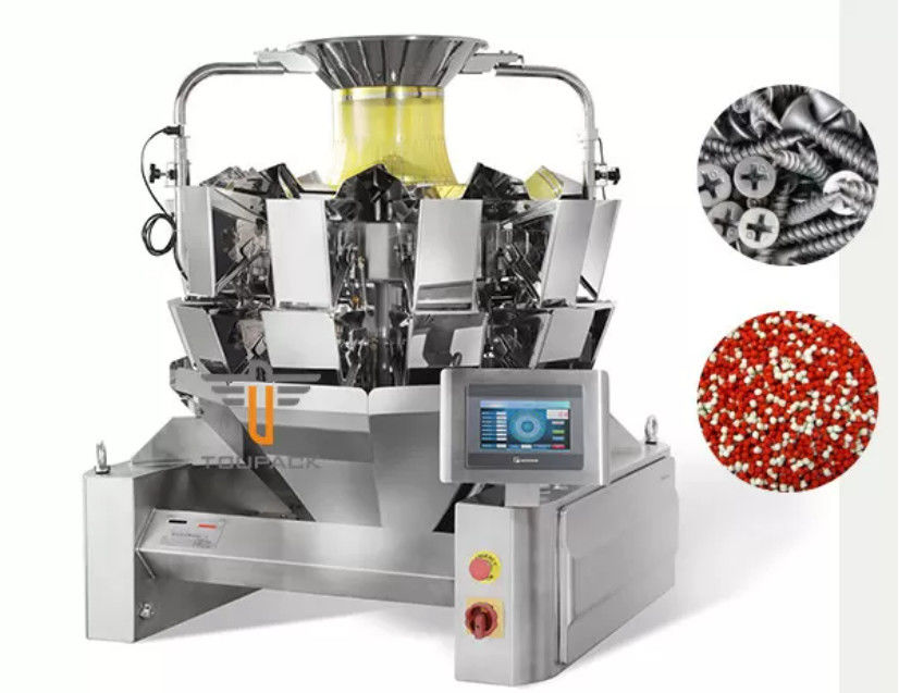 鉄プロダクトのためのSS304 2.5Lの微粒のMultiheadの計重機10の頭部