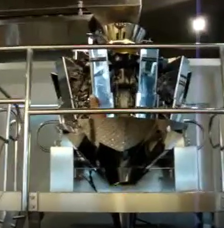軽食の破片5Lのための60BPM 10ヘッドMultiheadの計重機2.5 L 1.6 L