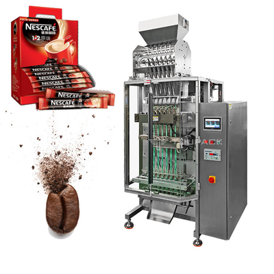 マルチレーンコーヒーパウダーパッキングマシン サケットケチャップスティック液体パッキングマシン