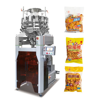 高品質の垂直自動定量粒子スナック食品シーリング充填包装VFFS計量包装機