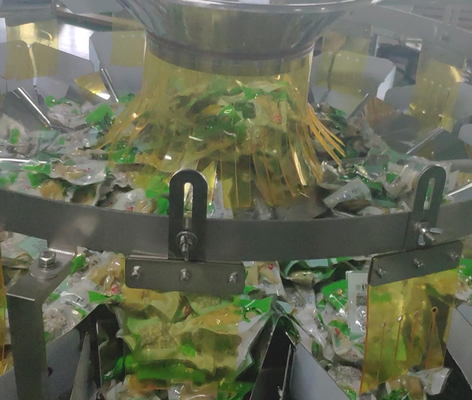 120くだらない種のためのP/MのSU 304のMultiheadの計重機のパッキング機械