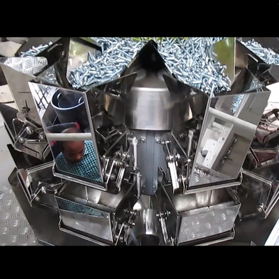 10 / 14の頭部Multihead Weigher Packing Machine 0.8L 1.6L 2.5L