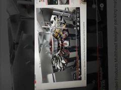 休憩食品の包装と重量化システム