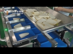 TOUPACK 12 ベルトコンビネーション計量機 - ニンジン スライス計量ソリューション