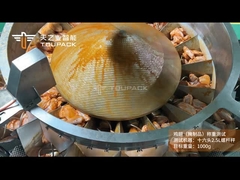 油漬け食品 粘り強い 鶏の翼と鶏のステーキ スクロール マルチヘッド 秤