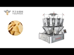 高速自動 VFFS フラット枕袋 granule コーンフレークス スナックのためのパッケージングマシン